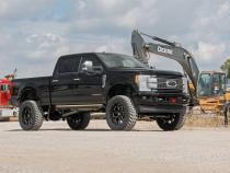 6 Inch Ford 4-Link Suspension Lift Kit 17-19 F-250/350 4WD w/Front Drive Shaft Diesel 4 Inch Axle w/o Overloads Rough Country