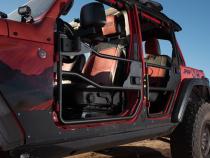 Element Doors Jeep '20-26 Gladiator '18-26 Wrangler JL Front Matte Black Bestop