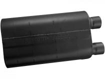 80 Series Chambered Muffler 80 Series Crossflow 2.50 Offset In 2.50 Same Side Out Aggressive Sound Flowmaster