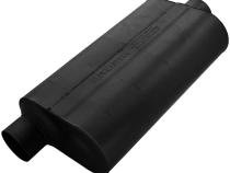 Super 50 Series Chambered Muffler Super 50 3.00 Offset In 3.00 Center Out Mild Sound Flowmaster