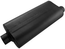 70 Series Chambered Muffler 70 Series 3.00 Center In 3.00 Offset Out Mild Sound Flowmaster