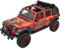 Trektop Ultra Jeep '18-26 Wrangler JL 4-Door Premium Black Twill Bestop