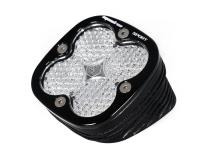 Flush Mount LED Light Pod Angled Black Clear Lens Work/Scene Pattern Squadron Sport Baja Designs