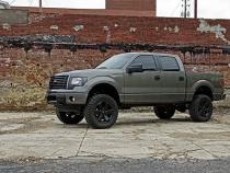 6 Inch Suspension Lift Kit Strut Spacers V2 Monotube Shocks 11-14 F-150 4WD Rough Country