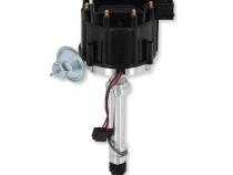 Ready To Run Distributor GM Hei No Coil Chevrolet V8 Black Cap ACCEL