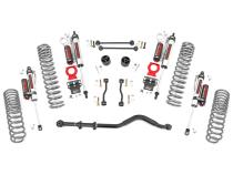 Jeep Gladiator 3.5 Inch Jeep Suspension Lift Kit Coil Springs Vertex Reservoir Shocks For 20-Pres Jeep Gladiator Rough Country