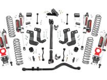 3.5 Inch Jeep Suspension Lift Kit Vertex Reservoir Stage 2 Coils &amp;amp; Control Arm Drop 18-20 Wrangler JL Unlimited Rough Country