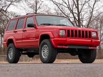 Jeep Cherokee XJ 3 Inch Series II Suspension Lift Kit W/V2 Shocks Add-A-Leaf For 84-01 Jeep Cherokee XJ Rough Country