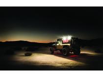 2x2 115 Degree DC Power Scene Light Black Housing Flush Mount RIGID Industries