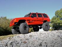 Jeep 50-inch Black Series Curved LED Light Bar Upper Windshield Kit 84-01 Jeep XJ Cherokee Rough Country
