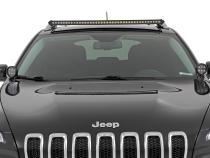 LED Light Kit Ditch Mount 2 Inch Black Pair Spot Jeep KL 14-21 Rough Country