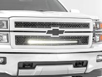 Mesh Grille w/30 Inch Black Series LED 14-15 Silverado 1500 Rough Country