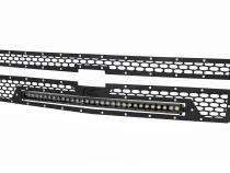 Mesh Grille w/30 Inch Black Series LED 14-15 Silverado 1500 Rough Country