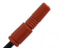 Spark Plug Wire Set 8.8Mm-300+ Ferro-Spiral Race Universal- Vari-Angle Boots 7040 300+ Race Wire Universal Spark Plug Wire Sets Have A Spiral Core And Black Silicone Jacket ACCEL