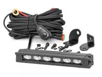 6 Inch Slimline CREE LED Light Bar Black Series Rough Country