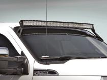 Ford 54 Inch Curved LED Light Bar Upper Windshield Mounts 99-16 F-250/F-350 Super Duty Rough Country