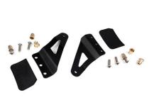 54 Inch Curved LED Light Bar Upper Windshield Mounts 07-13 PU/SUV Rough Country