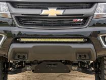 30 Inch Single Row LED Hidden Bumper Mounts 15-22 Colorado/Canyon Rough Country