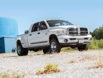 Dodge Hidden Bumper Kit w/ 20-inch LED Light Bar Chrome Series (03-18 Ram 2500/3500) Rough Country