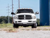 Dodge Hidden Bumper Kit w/ 20-inch LED Light Bar Chrome Series (03-18 Ram 2500/3500) Rough Country