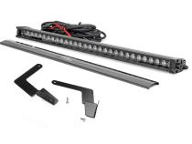 Toyota 30 Inch Cree LED Bumper Kit Black Series w/ Cool White DRL (16-19 Tacoma) Rough Country