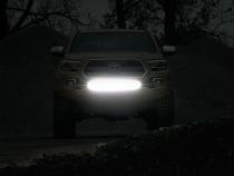 Toyota 30 Inch Cree LED Bumper Kit Black Series w/ Cool White DRL (16-19 Tacoma) Rough Country