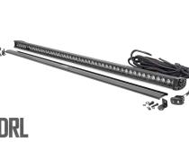 50 Inch Straight CREE LED Light Bar Single Row Black Series w/Cool White DRL Rough Country