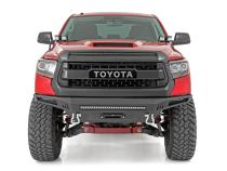 Toyota 2-inch LED Lower Windshield Ditch Kit (14-20 Tundra Black Series w/ Amber White DRL) Rough Country