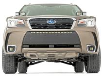 Subaru 30 Inch LED Bumper Kit (14-18 Forester Black Series w/ Cool White DRL) Rough Country