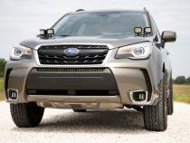 Subaru 30 Inch LED Bumper Kit (14-18 Forester Black Series w/ Cool White DRL) Rough Country