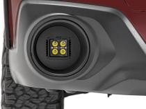 Subaru Led Fog Light Kit Black Series w/Amber DRL For 15-19 Outback Rough Country