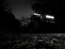 20-Inch Cree LED Light Bar - Dual Row Chrome Series w/ Cool White DRL Rough Country