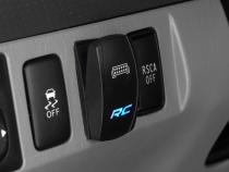 LED Backlit Rocker Switch RC Logo Blue Rough Country