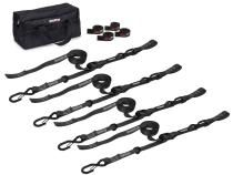 Motorcycle Tie-Down Kit Black SpeedStrap