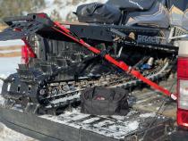 Motorcycle Tie-Down Kit Red SpeedStrap