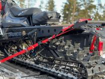 Motorcycle Tie-Down Kit Red SpeedStrap