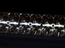 50 Inch LED Light Bar Curved Dual Row Chrome Series with White DRL Rough Country