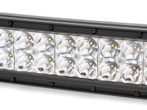 50 Inch LED Light Bar Curved Dual Row Chrome Series with White DRL Rough Country