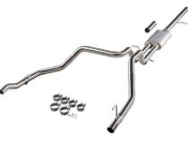 Signature Series Exhaust System Fits 2019-2026 (New Body) Silverado/Sierra 1500 Crew Cab/Double Cab Models With 5.3L And Factory Dual Tailpipes, 304 Stainless Steel Exhaust Flowmaster