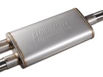 Signature Series Exhaust System Fits 2016-2023 Toyota Tacoma 3.5L 2/4 Wheel Drive, All Wheelbases, 304 Stainless Steel, Dual Side Exit Exhaust Flowmaster