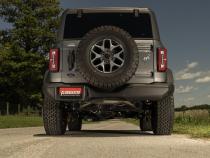 Signature Series Exhaust System Fits 2021-2025 Ford Bronco 2.3/2.7-Liter, Axle-Back, 304 Stainless Steel, Dual Rear Exit Exhaust Flowmaster