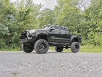 6.0 Inch Toyota Suspension Lift Kit w/ Vertex Coilovers and V2 Shocks (05-15 Tacoma 4WD/2WD) Rough Country