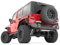 4.0 Inch Jeep Long Arm Suspension Lift Kit w/ Vertex Adjustable Reservoir Shocks 12-18 Wrangler JK 4-door Rough Country