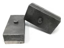 Cast Iron Lift Blocks 2 Inch 03-Up Ram 2500 03-Up Ram 3500 4WD Pair Tuff Country