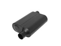 40 Series Chambered Muffler 40 Series Stainless Steel 2.25 Offset In 2.25 Offset Out Aggressive Sound Flowmaster