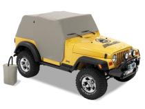 All Weather Jeep Trail Cover For Jeep 1997-2006 Wrangler TJ Charcoal/Gray Bestop