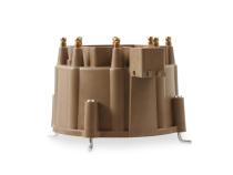 Distributor Cap &amp;amp; Rotor Kit Hei Style Tan 1972-1986 Various GM Clamp Down Cap ACCEL