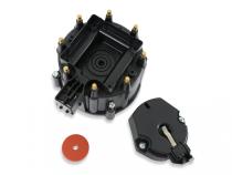 8123, Cap And Rotor Kit, Black, Hei Style, Kit ACCEL