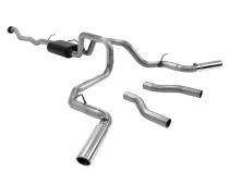 American Thunder Cat-Back Exhaust System 1999-2007* (2007 Classic Only) Silverado/Sierra 1500 4.3L, 4.8L, 5.3L Engine, Extended Cab/Short Bed. Stainless Steel Aggressive To Moderate Sound Flowmaster