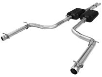 American Thunder Cat-Back Exhaust System 2009-2014 Dodge Challenger Rt With 5.7L Hemi Engine Aggressive Sound Flowmaster